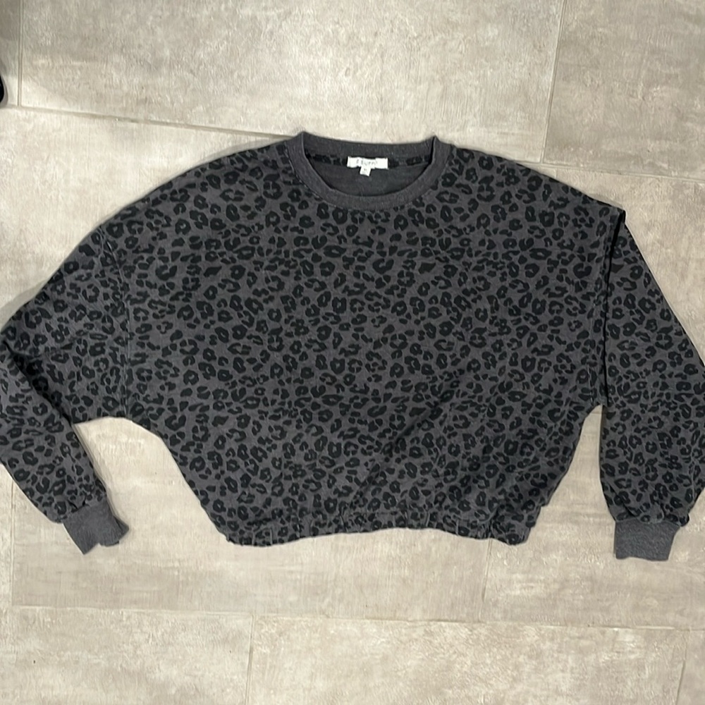 Z Supply women’s cheetah print top XS